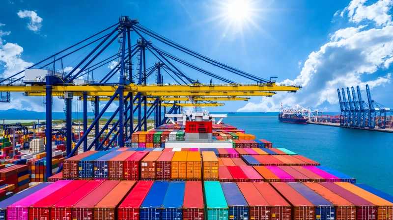Export Containers at the Port