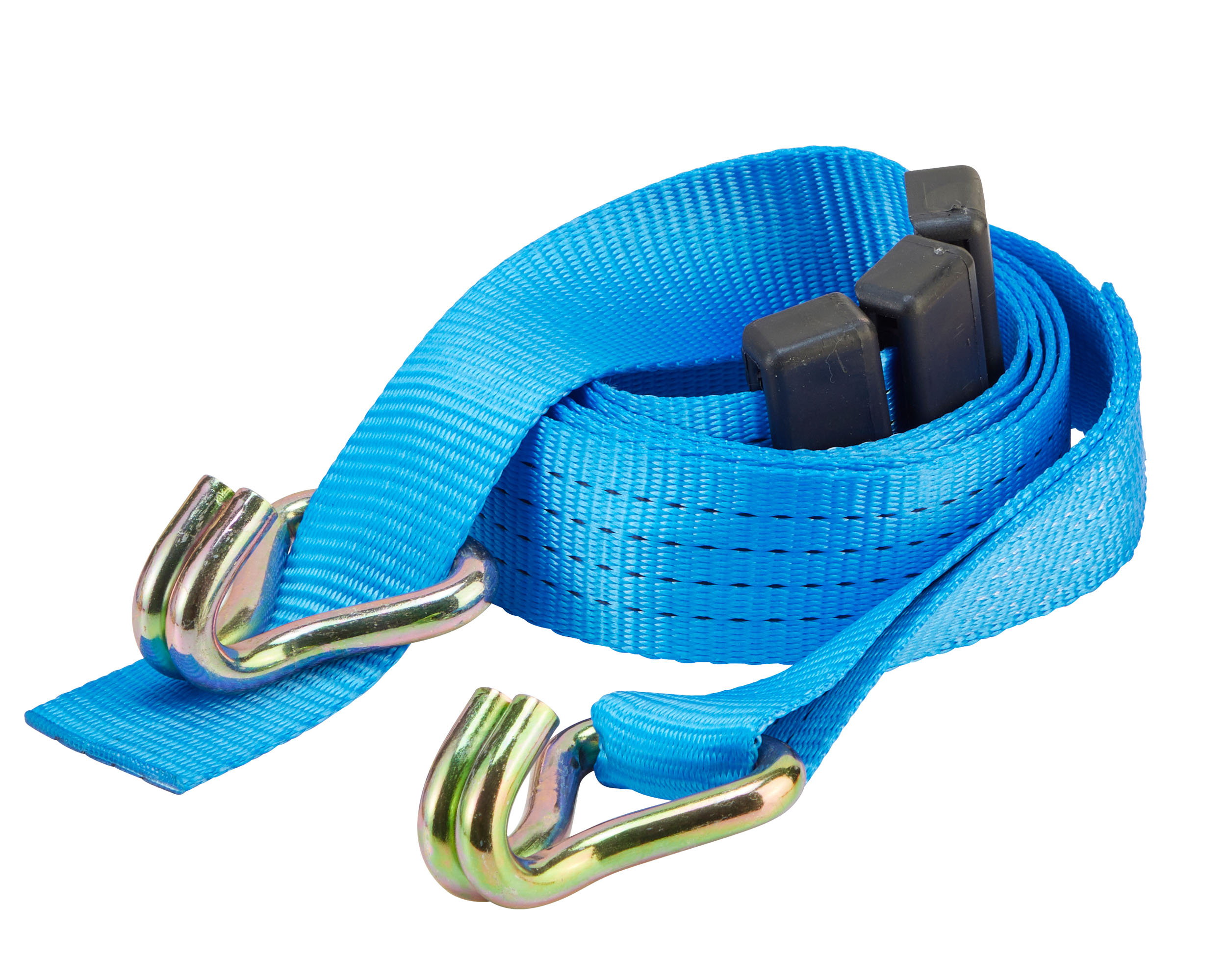 Combi car transport belt, 2.7m, 50mm, LC 1600 daN, two-piece, STF 300, short lever ratchet