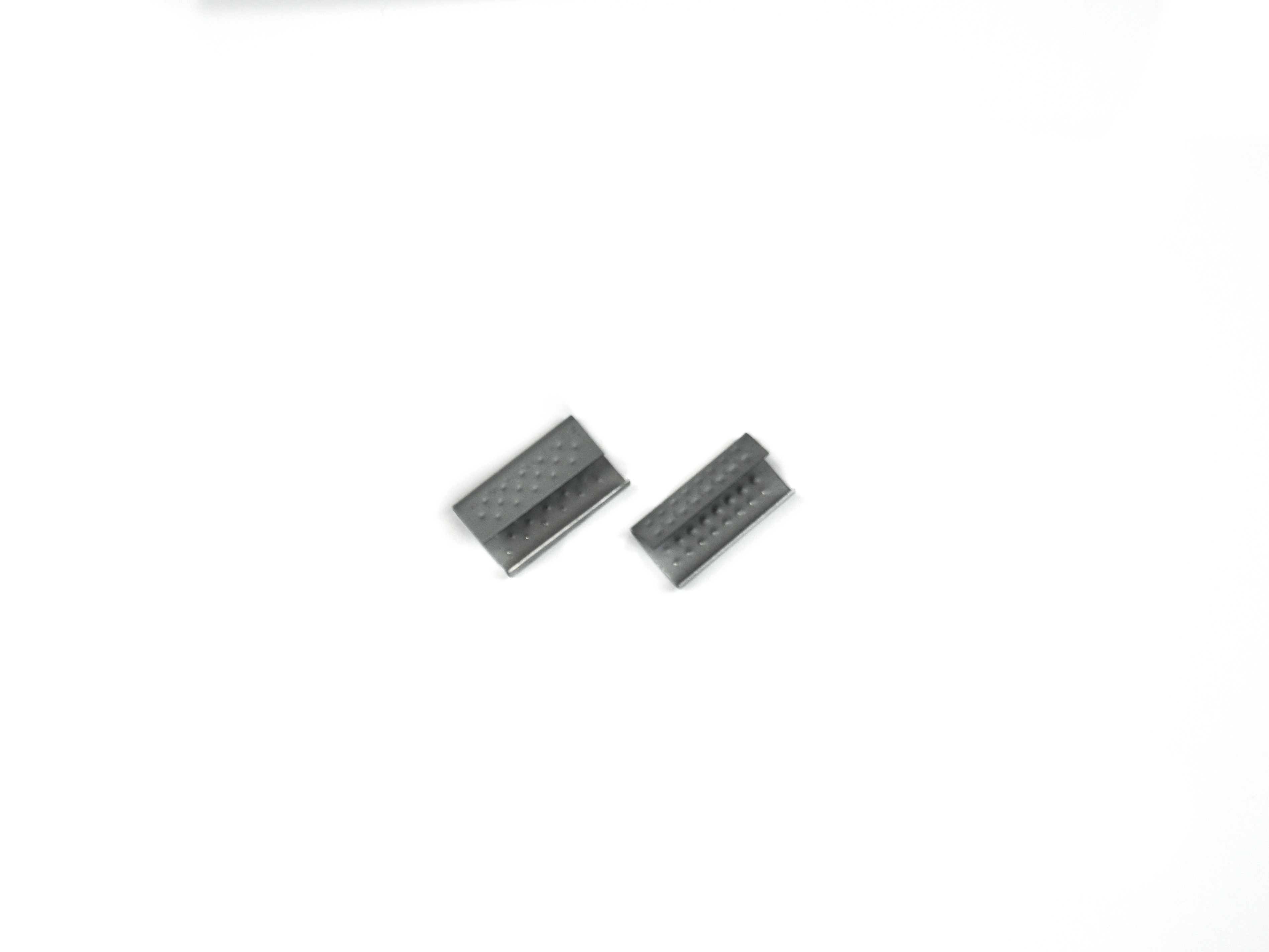 Verschlusshülse für 12 bis 13mm Kunststoffband / 28mm lang (Kombi Spanner)