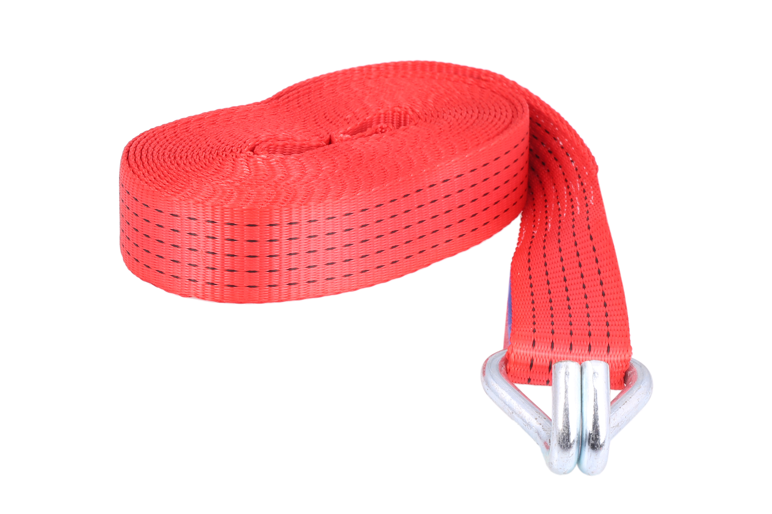 Spanngurt Mit Langhebelratsche LC 2500 DaN 8m 2Tlg. STF 500 DaN Rot, 13,95