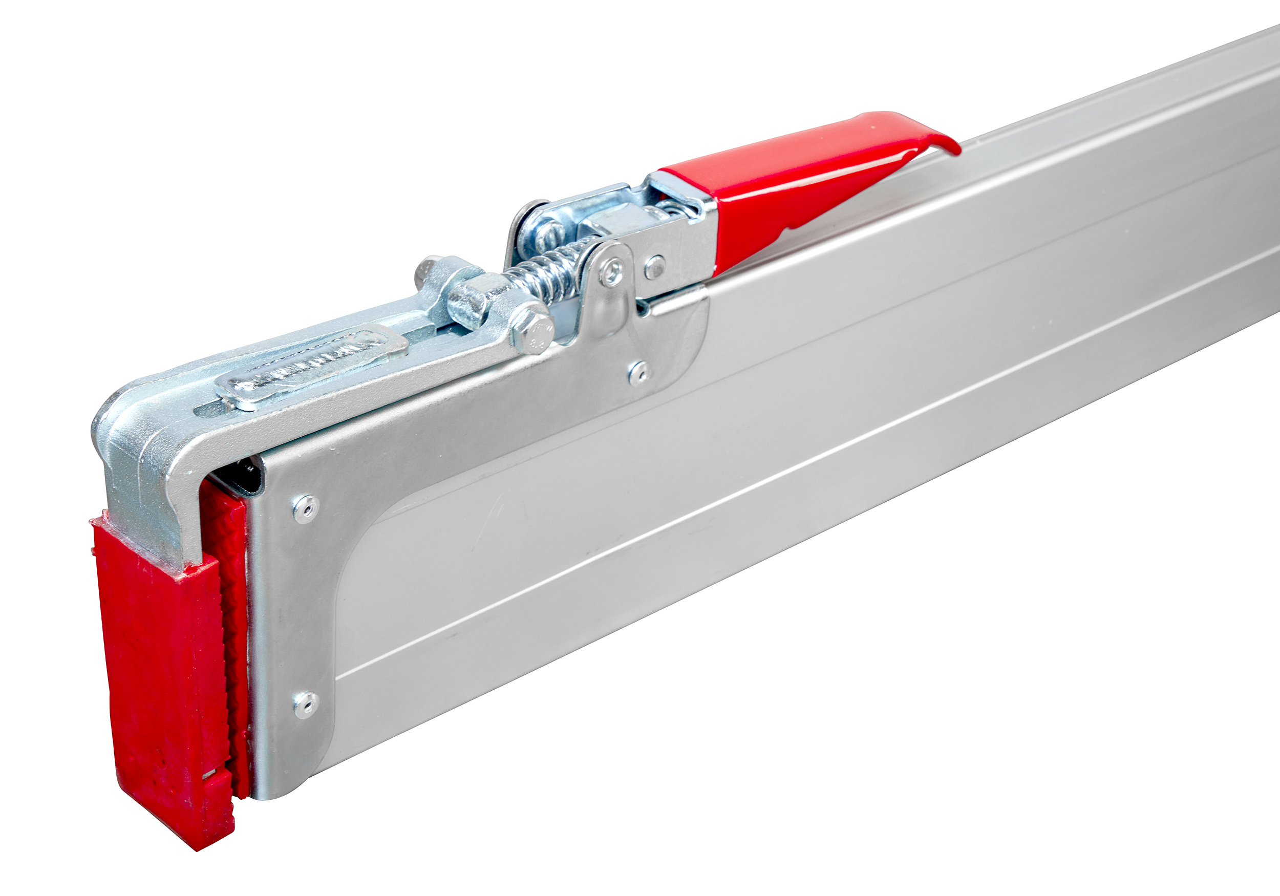 Aluminum partition closure 2,400-2,700mm extendable, blue