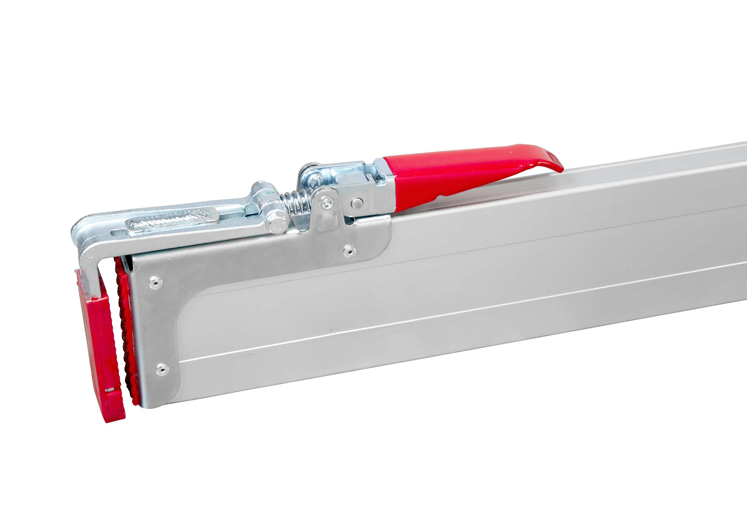 Aluminum partition closure 2,400-2,700mm extendable, blue