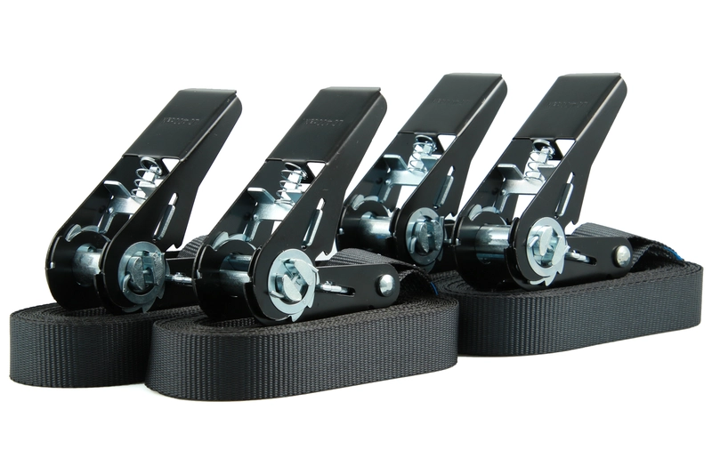 Schwarzes Ratschengurt Set