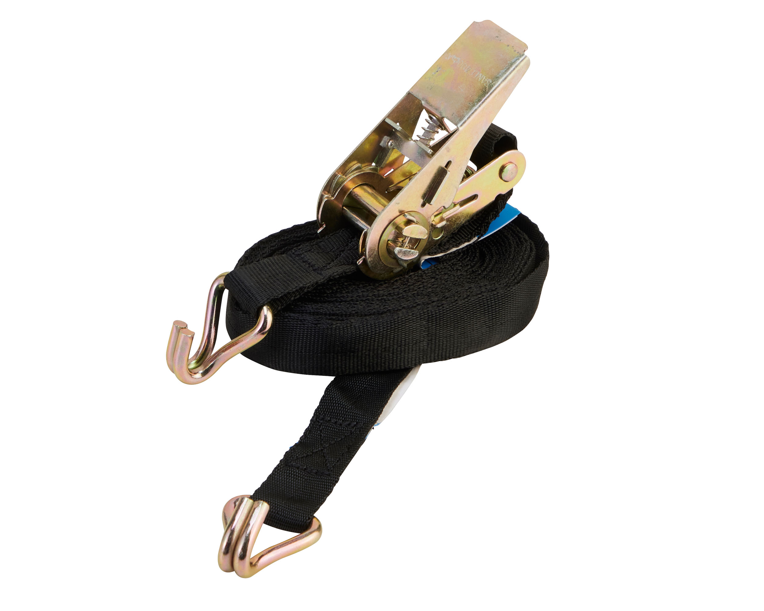Lashing strap 6m, 25mm, LC 400 daN, two-piece » Hobby ratchet