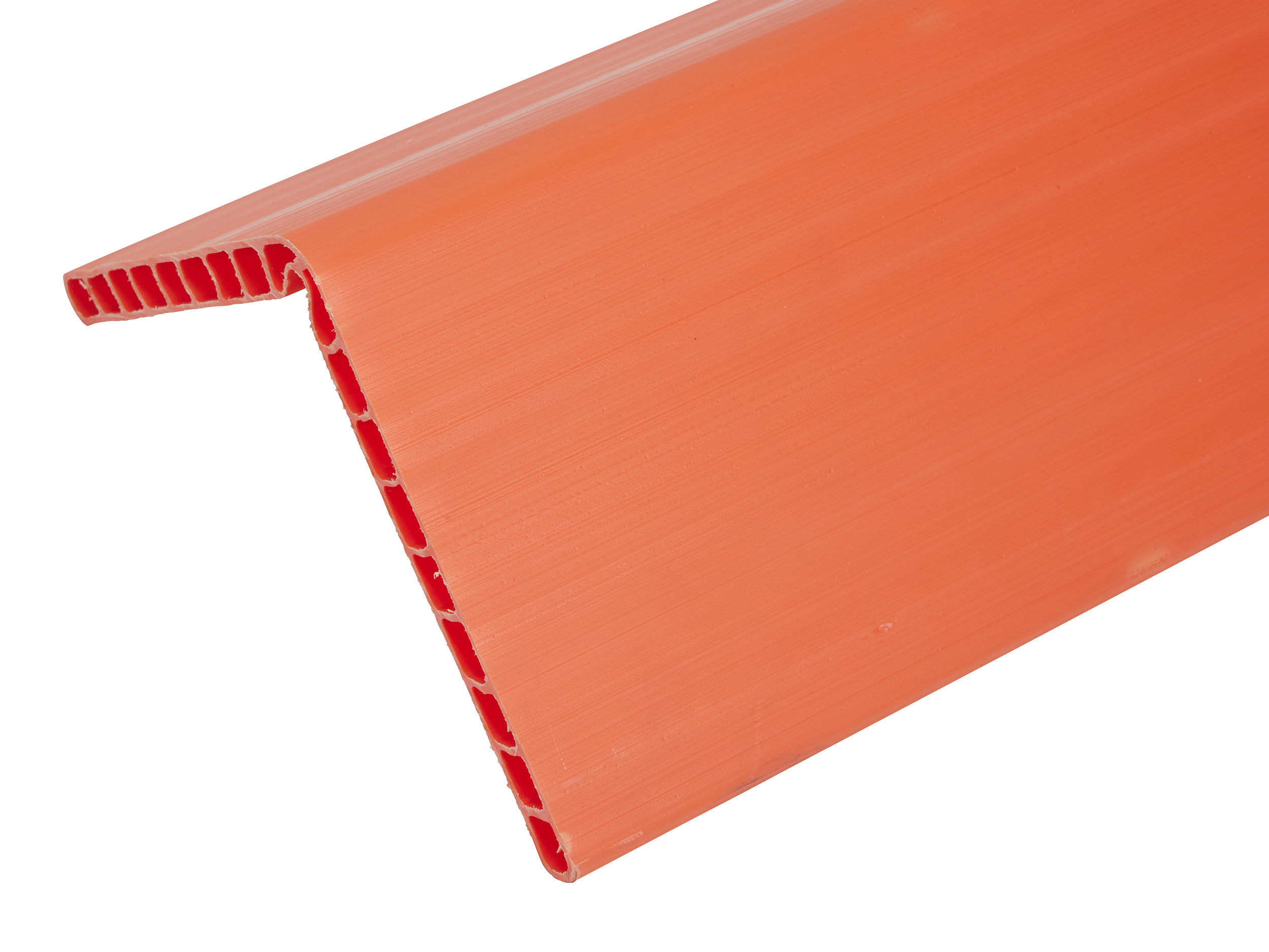 Kantenschutzwinkelleiste Kunststoff (Hohlkammerstruktur), orange, 1.2m
