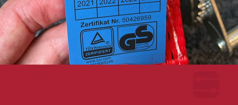 LOADCARE Spanngurt Mit Ratsche – 12 M, 5000 Kg / 2500 DaN, Rot, Mit Spitzhaken – Für Anhänger, LKW & Transporter 12m Zurrgurt 2500 DaN LOADCARE Spanngurt Mit Ratsche – 12 M, 5000 Kg / 2500 DaN, Rot, Mit Spitzhaken – Für Anhänger, LKW & Transporter 12m Zurrgurt 2500 DaN