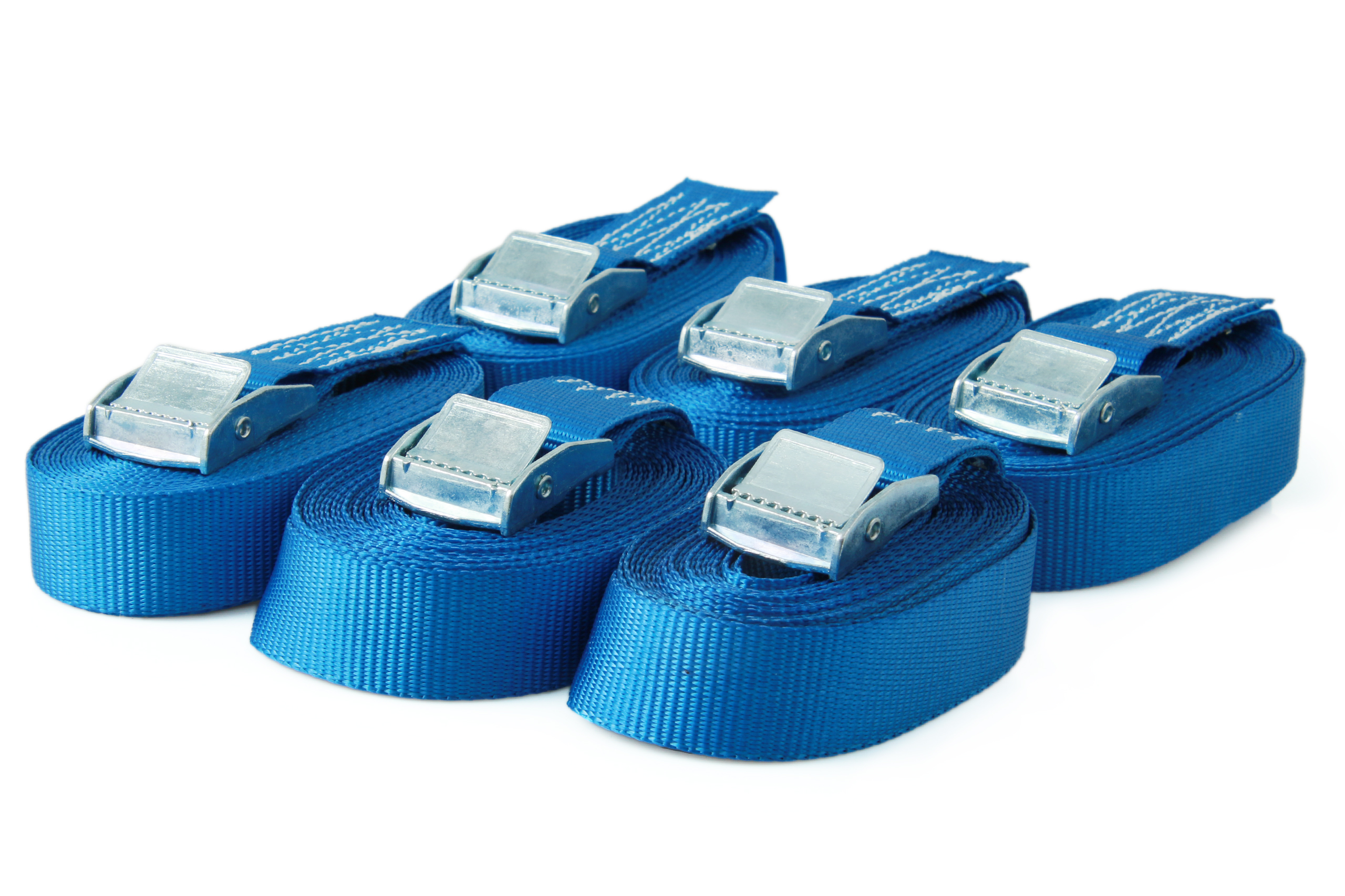 STAHLWERK Sangle De Serrage, Lot De 8, 5 M X 25 Mm LC 250 DaN Sangle De Fixation Sangle Arrimage 95045618