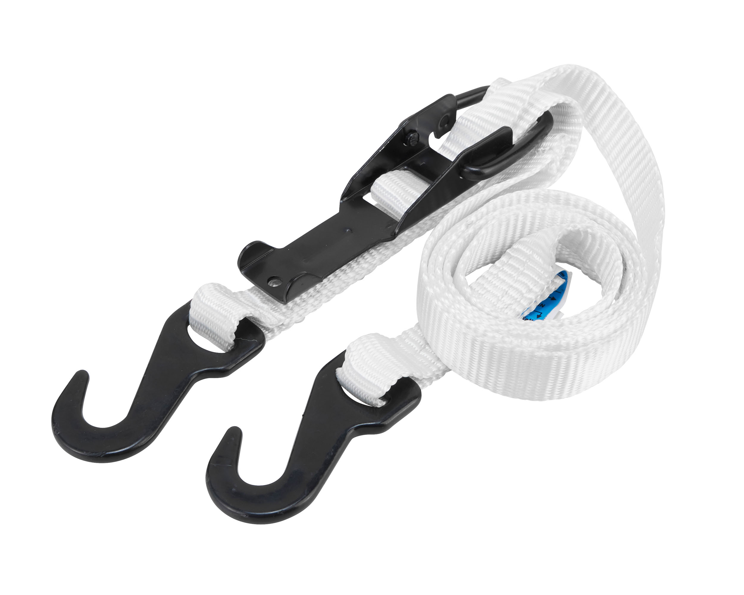Car-Lashing, 2m, 25mm, LC 750 daN, two-piece, ratchet type clamp