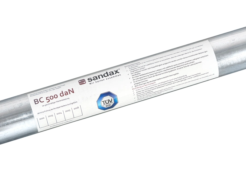 Sandax Round Locking Beam Label