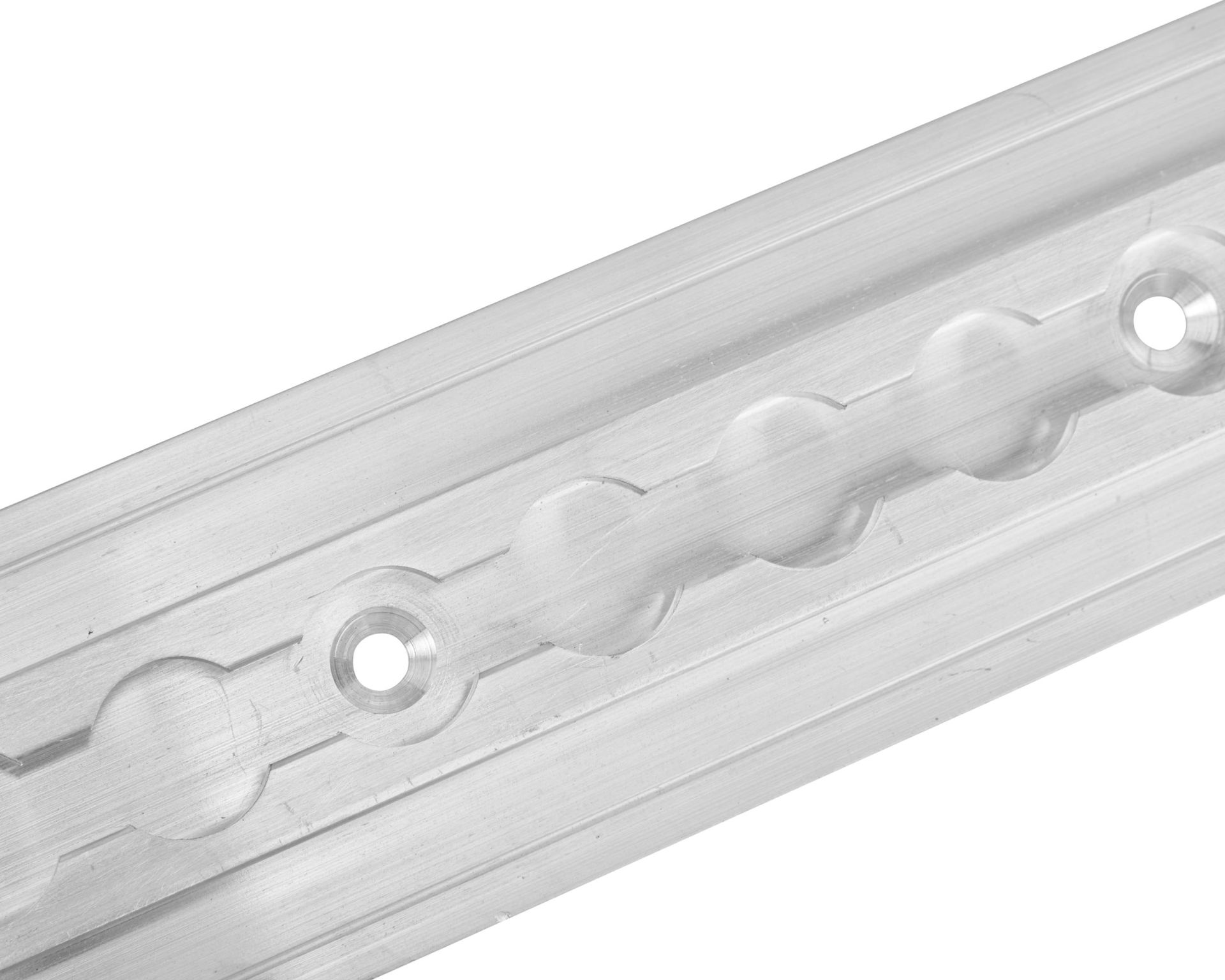 Aluminium Airline lashing rail 2000mm, wing bottom » 2m